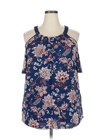 Pre-owned Naif Sleeveless Blouse In Blue