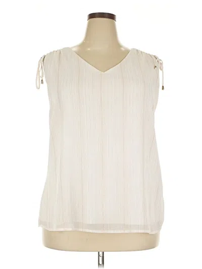 Pre-owned Naif Sleeveless Blouse In Ivory