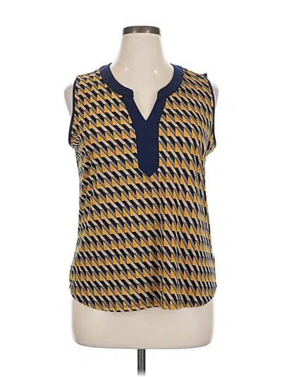 Pre-owned Naif Sleeveless Blouse In Yellow