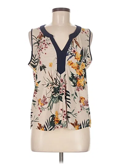 Pre-owned Naif Sleeveless T-shirt In White