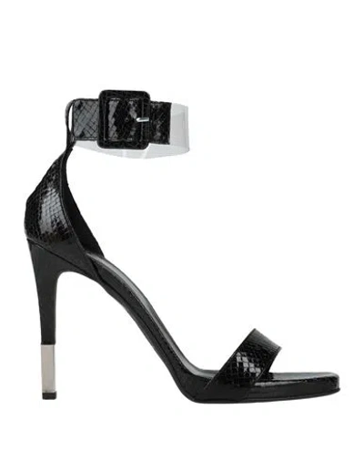 Naif Woman Sandals Black Size 8 Leather