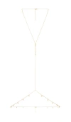 Naiia Alexa Shaker Body Chain In Gold