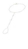 Naiia Ariella Hand Chain In Silver