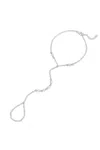 Naiia Women's Daniela Silver Hand Chain