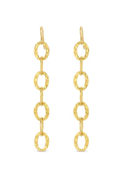 Naiia Women's Emilia Gold Drop Earrings