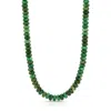 Naiia Women's Green Jade Gemstone Necklace In Green
