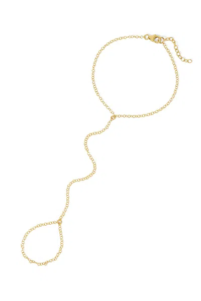 Naiia Women's Reign Gold Hand Chain