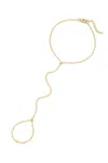 Naiia Women's Reign Hand Chain - Gold In Gold