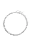 Naiia Women's Silver Rylee Anchor Chain Necklace In Silver
