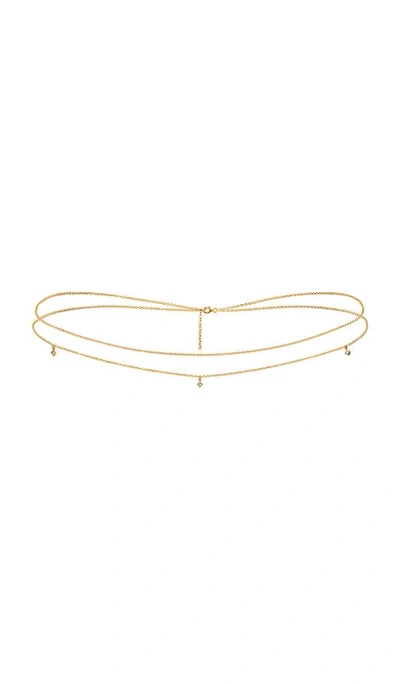 Naiia X Revolve Double Belly Chain In Neutral