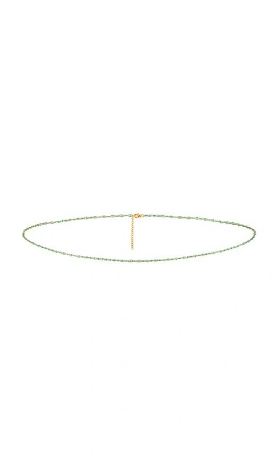 Naiia X Revolve Turquoise Link Belly Chain In Pattern
