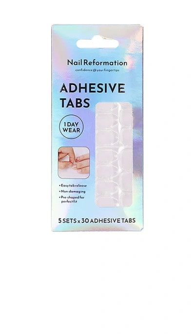 Nail Reformation Adhesive Tabs In White