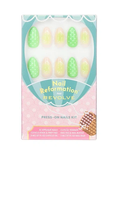 Nail Reformation X Revolve Lime Blossom Press On Nails