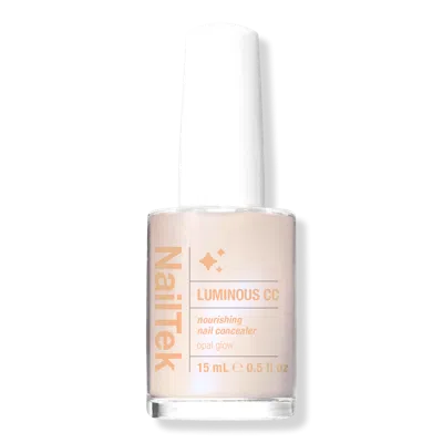 Nail Tek Luminous Cc Nourishing Nail Concealer - Opal In Multi