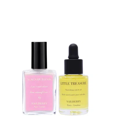 Nailberry Acai Nail Elixir And Little Treasure Nourishing Cuticle Oil Treatment Bundle
