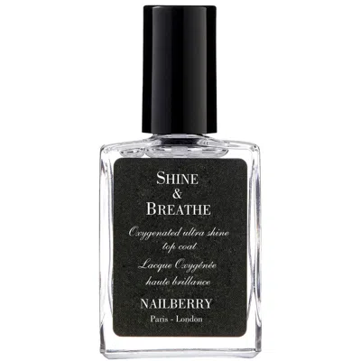 Nailberry Shine & Breathe Oxygenated Ultra Shine Top Coat In Transparent