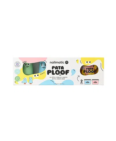 Nailmatic Bloop And Ploofy Soap Dough Cleansing Modeling Clay Pataploof, Set Of 2 - 8-10 Years In Multi