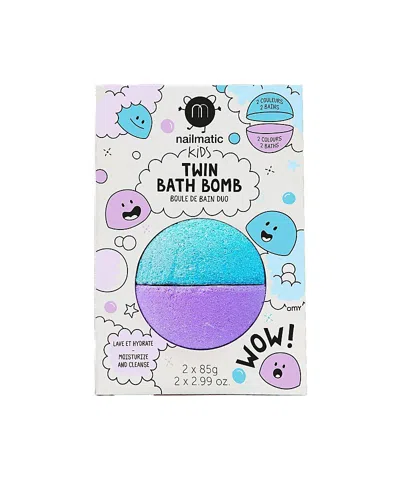 Nailmatic Duos Kids Bath Bomb - 5-7 Years In Multi
