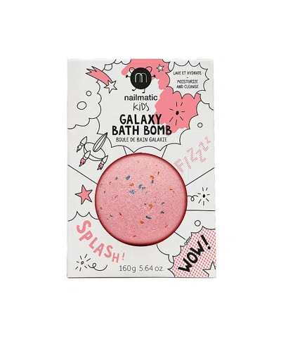 Nailmatic Galaxy Redplanet Kids Bath Bomb - 5-7 Years In Pink