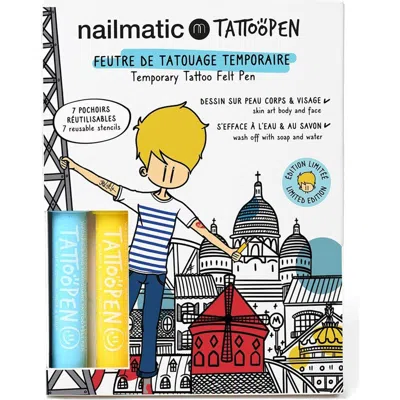 Nailmatic Kids' Paris By Jo Little Tattoo Pen Duo Set In No Color