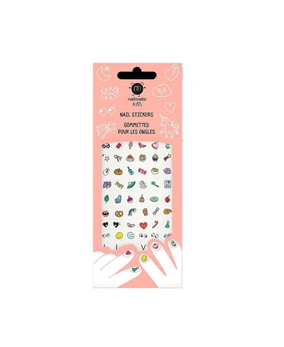 Nailmatic Magic Kids Nail Stickers - 5-7 Years In Pink