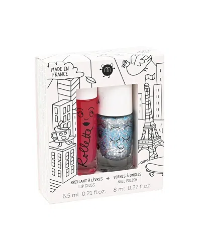 Nailmatic Magique Nail Polish And Lip Gloss Set For Kids - 5-7 Years In Multi