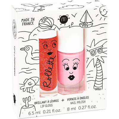 Nailmatic Nail Polish And Lip Gloss Set For Kids In Multi