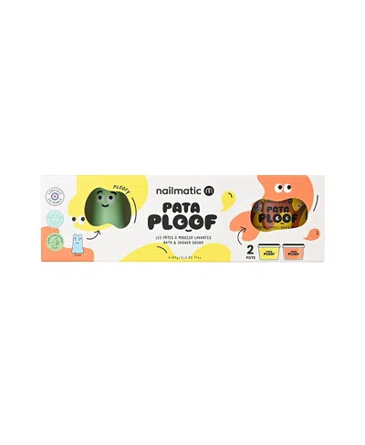 Nailmatic Ploofy Soap Dough Cleansing Modeling Clay Pataploof, Set Of 2 - 8-10 Years In Multi