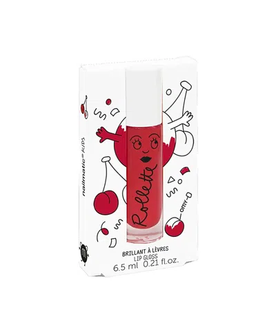 Nailmatic Raspberry Lip Gloss For Kids - 5-7 Years In Red