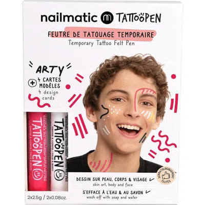 Nailmatic Kids'  Tattoopen Arty Temporary Tattoo Felt Pen Kit In No Color