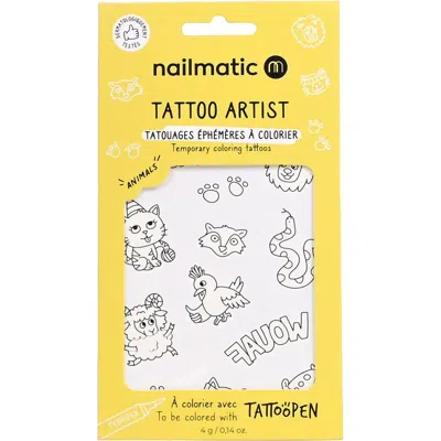 Nailmatic Temporary Tattoo For Kids In Transparent