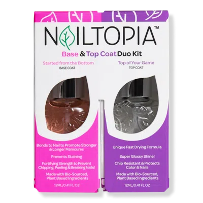 Nailtopia Base & Top Coat Duo