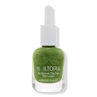 Nailtopia Plant Based, Bio-sourced, Chip Free Nail Lacquer - Green Goddess