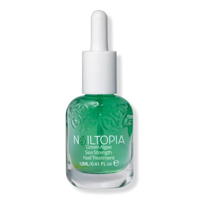 Nailtopia Sea Strength Nail Treatment In Green
