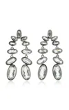 Nak Armstrong Nunchaku Sterling Silver Amethyst Earrings In Green