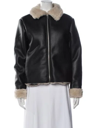 Pre-owned Na-kd Biker Jacket In Black