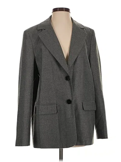 Pre-owned Na-kd Blazer Jacket In Gray