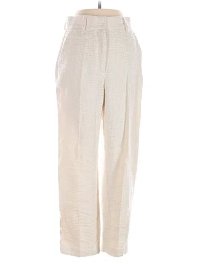 Pre-owned Na-kd Casual Pants In Ivory