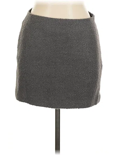 Pre-owned Na-kd Casual Skirt In Gray