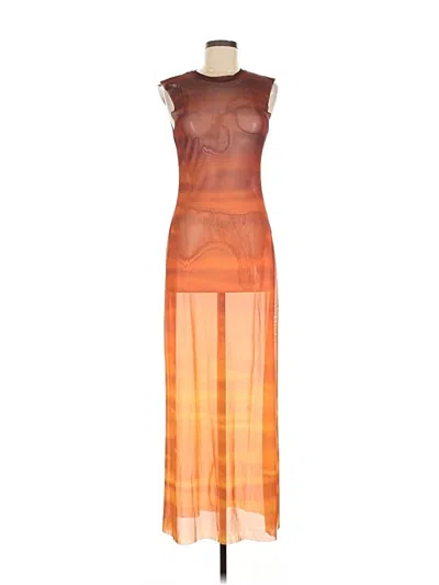 Pre-owned Na-kd Cocktail Dress In Orange