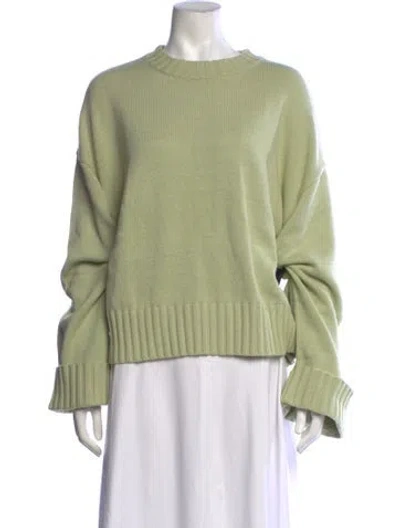 Pre-owned Na-kd Crew Neck Sweater W/ Tags In Green