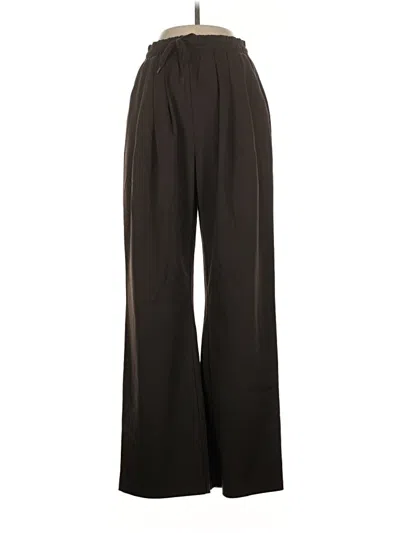 Pre-owned Na-kd Dress Pants In Brown