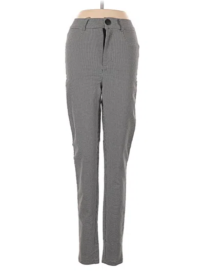 Pre-owned Na-kd Dress Pants In Gray