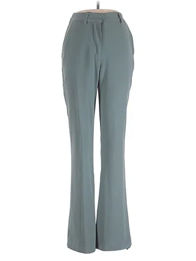 Pre-owned Na-kd Dress Pants In Teal