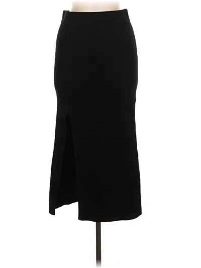Pre-owned Na-kd Formal Skirt In Black