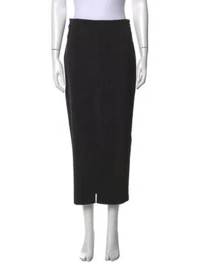 Pre-owned Na-kd Long Skirt In Black