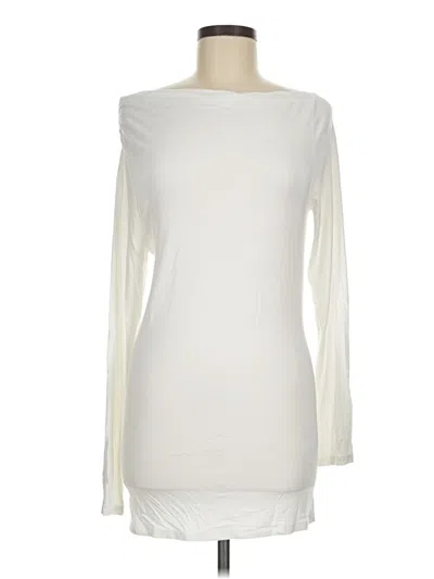 Pre-owned Na-kd Long Sleeve T-shirt In Ivory
