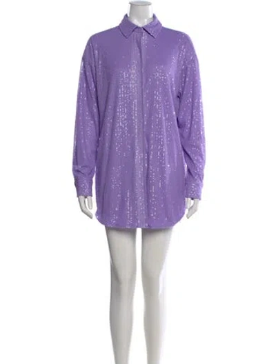 Pre-owned Na-kd Mini Dress In Purple