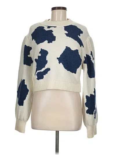 Pre-owned Na-kd Pullover Sweater In Ivory