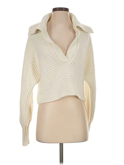 Pre-owned Na-kd Pullover Sweater In Ivory